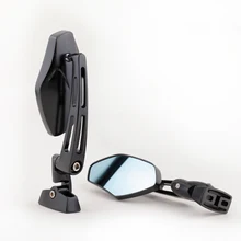Pair Black Custom Racing Rearview Mirror for Honda Suzuki Kawasaki Yamaha
