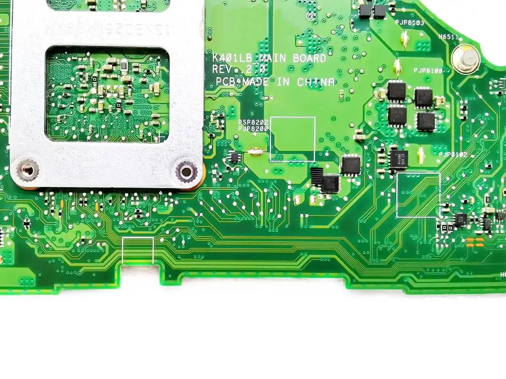  Original for ASUS K401LB laptop motherboard K401LB I5-5200U 4GB GT940M 2GB REV 2.0 tested good free
