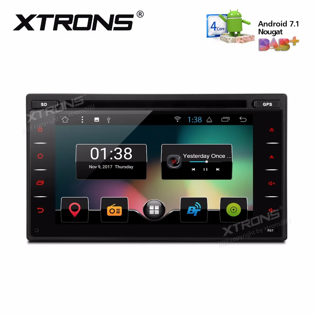 

6.2" Universal Android 7.1 Nougat Quad Core HD Digital Multi Touch Screen Car DVD Player for Nissan