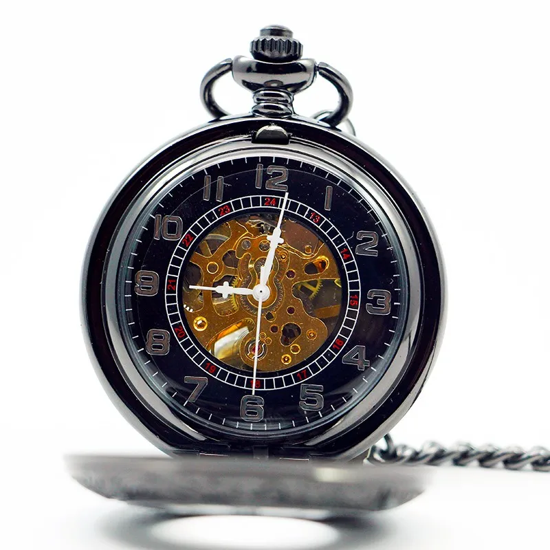 الكثير العتيقة روما نمط التلقائية ساعة الجيب الميكانيكية الرياح الذاتية