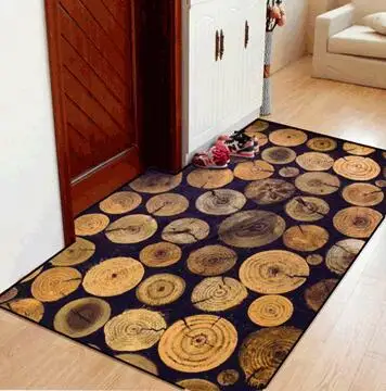 Customized American Style Wood pattern printed Carpet For Living Room Kitchen mat Hallway Absorbent Non-slip Rug Home Decor Customized American Style Wood pattern printed Carpet For Living Room Kitchen mat Hallway Absorbent Non-slip Rug Home Decor
