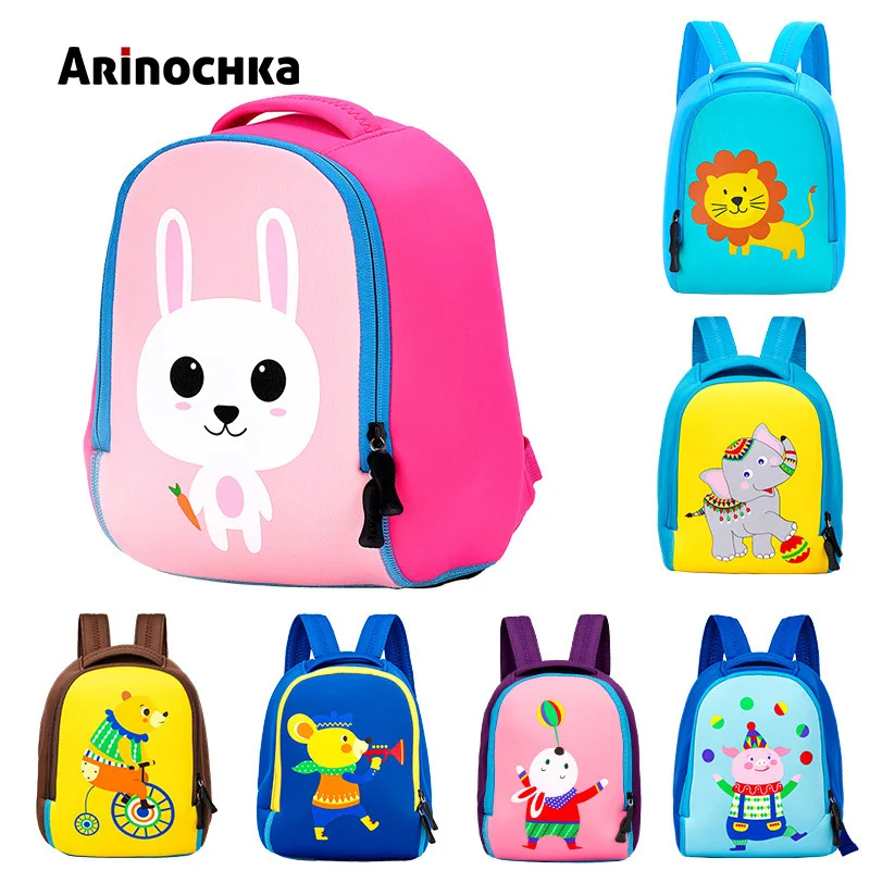 

Cute Cartoon Rabbit Anti-lost Toddler School Bag Softback Mini Backpack for Kids Child Gift Kindergarten Boy Girl Animal Mochila