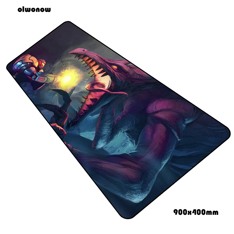 size900x400x2mm Metroid коврик для мыши геймер мультфильм 90x40 см notbook коврик для мыши игровой коврик для мыши большой инди-поп коврик для мыши стол для компьютера padmouse коврики - Цвет: size900x400x2mm