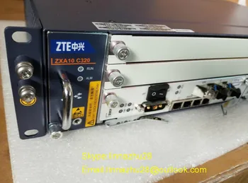 

2U original ZTE 19" inch ZXA10 C320 EPON/GPON OLT,DC power SMXA/A10