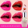 Crystal Jelly Flower Lipstick Temperature Color Changing Lip Balm Makeup Moisturizing Long Lasting Magic Lipsticks ► Photo 2/6