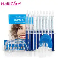 Tanden Whitening Orale Gel Polish Pen Kits Peroxide Professionele Bleken Mondhygiëne Care Tools Tooth Whitener met LED Licht