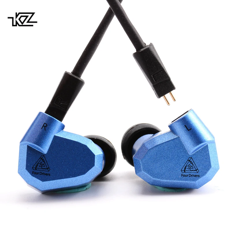 

Original KZ ZS5 2DD+2BA Hybrid In Ear Earphone Noise Cancelling Headset HIFI DJ Monito Running Sport Earbuds fone de ouvido