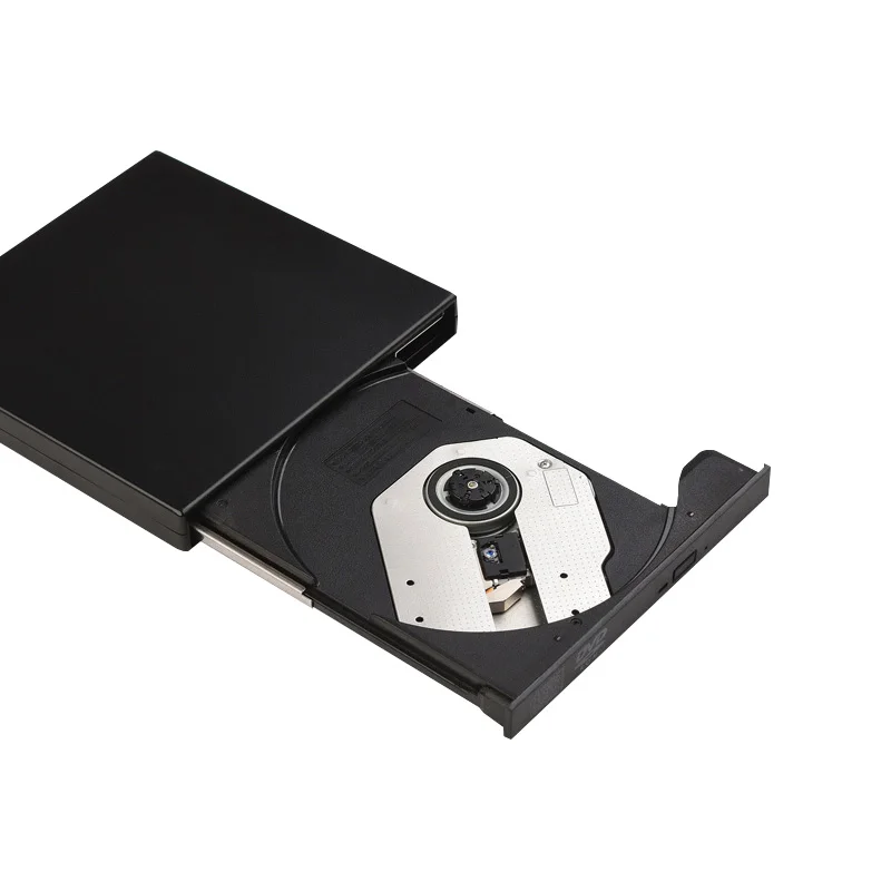  Optical Drives Cases137*134*17mm Portable USB 2.0 DVD CD 8 and 12 cm DVD-Rom DVD-Combo SATA Externa