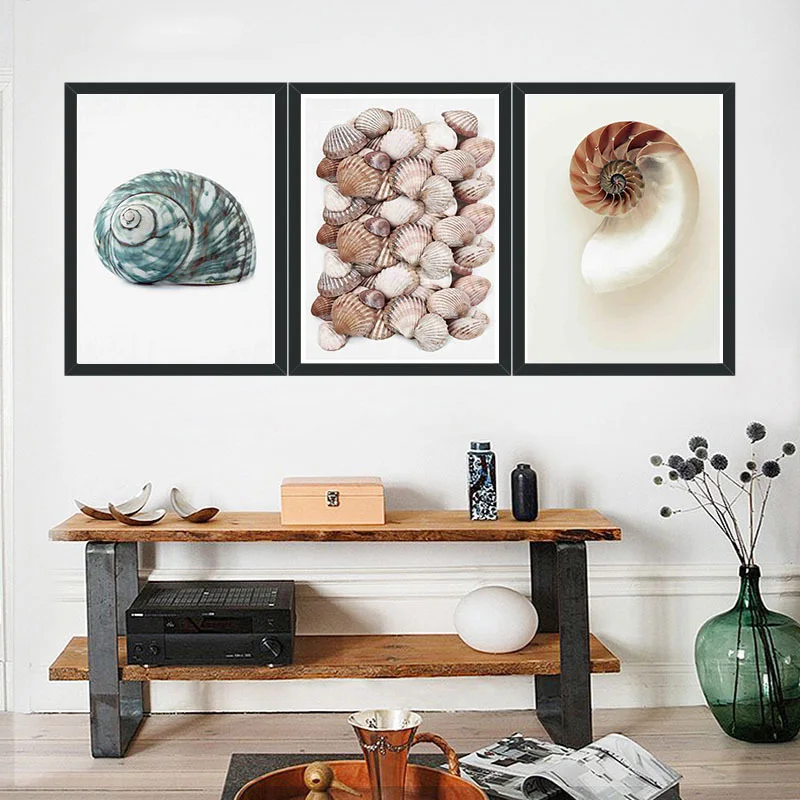 Conchas-de-Caracol-BAIUFOR-Cartazes-Impress-es-Seascape-na-Lona-Retratos-Da-Parede-Nordic-Paisagem-A4 (2)