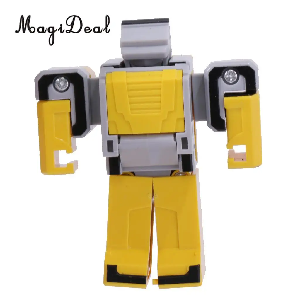 MagiDeal 1Set Numbers Armour Team Transform Robot Toy for Kid Role Play Display Toy Math Teaching Prop Boys Great Gift Present