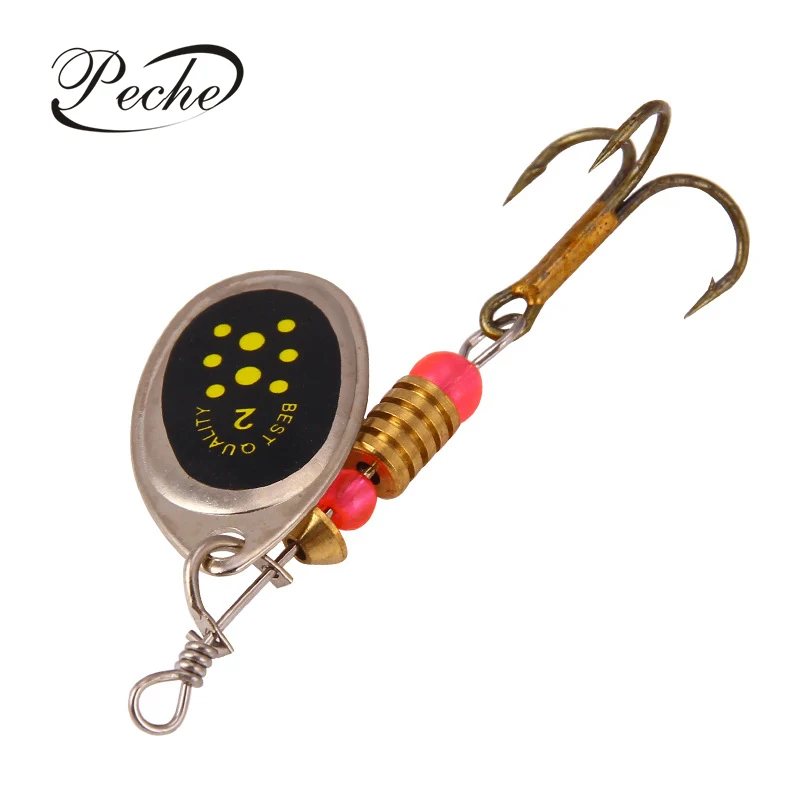

Peche Spinners Baits Metal Fishing Lures Trout Spoon Sequins Jigs for Fly Fishing Baits Hard Lures With Hooks Pesca Isca 55mm