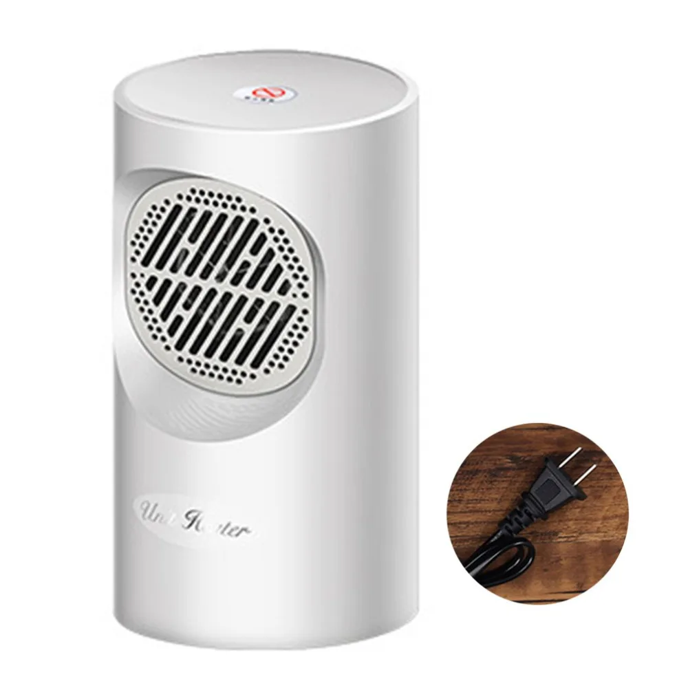 

Portable Mini Space Heater Oscillating Fan Heater with Over-Heating & Tip-Over Protection for Office Home Desk