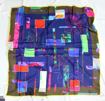 

ELEGANT HANDMADE BRAND 100% Twill Silk 110cm Scarf