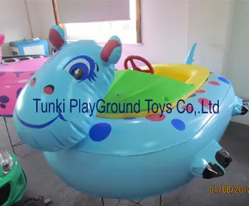 

beautiful cartoon toy kids bumper boat electric bumper boat inflatable toys cattle