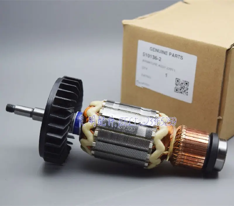 AC220 240V оригинальная арматура роторный якорь для MAKITA GA9020 GA9020S GA7020 GTPSE 517794 5 517793 7