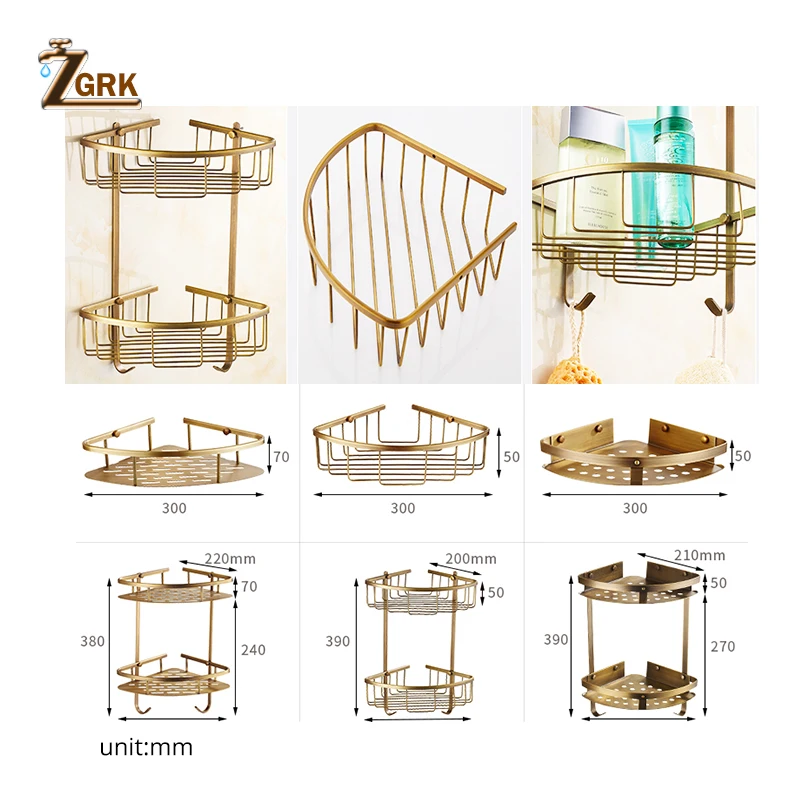 ZGRK полка для ванной комнаты шампунь мыло косметические полки Аксессуары для ванной комнаты Органайзер держатель