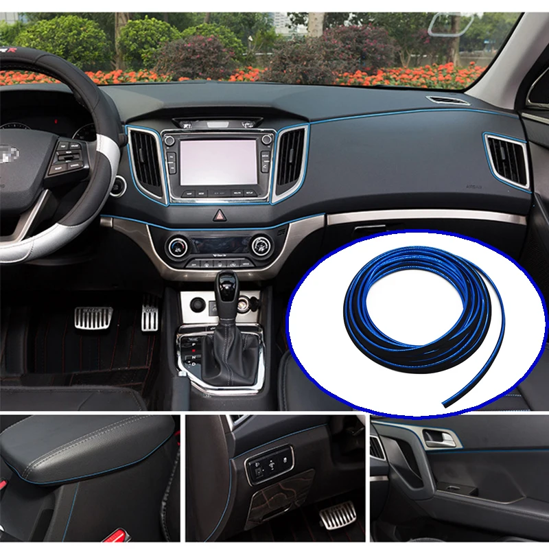 Фотолента 5 м для hyundai ix35 ix25 Subaru Jetta Chevrolet Cruze Aveo Kia Rio Sportage Tiguan 2017|strip for car|strip decorationstrip