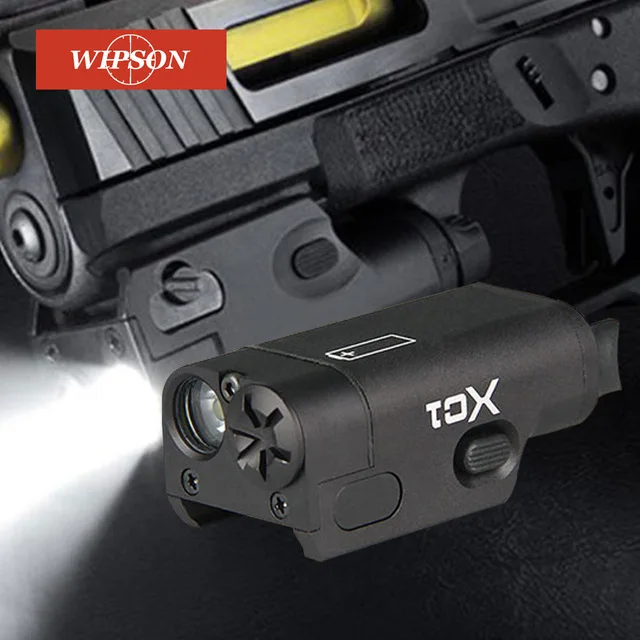 WIPSON SF XC1 пистолет мини-светильник светодиодный тактический оружейный светильник страйкбол, милитари, охота флэш-светильник для GLOCK