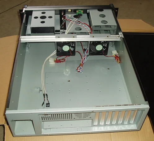 3U шасси промышленного устройства замок сервер Монитор чехол 610 Deep 2U power