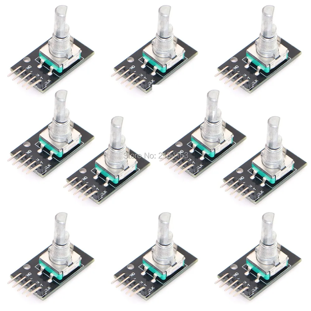 

Factory Wholesale 10pcs/Lot Rotary Encoder Module Brick Sensor Development Dropshipping KY-040