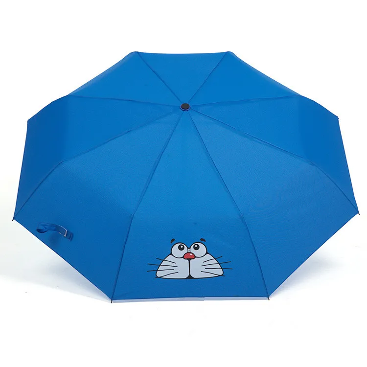 Зонтик с принтом «Человек-паук», «Оптимус», «Покемон» для мальчиков, детский зонтик с длинными ручками и рисунком от дождя, детский солнцезащитный зонтик для девочек YS056 - Цвет: F