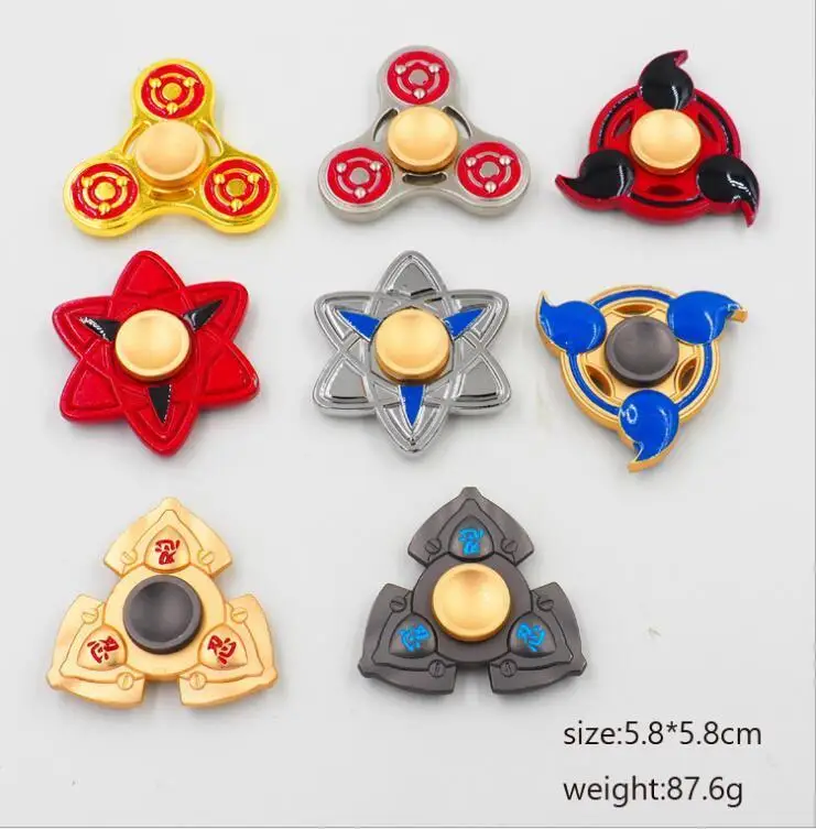 

Fidget Finger Tri Spinner Darts Naruto Kunai Batman Darts Metal Hand Spinner Cosplay Rotatable Weapon Model