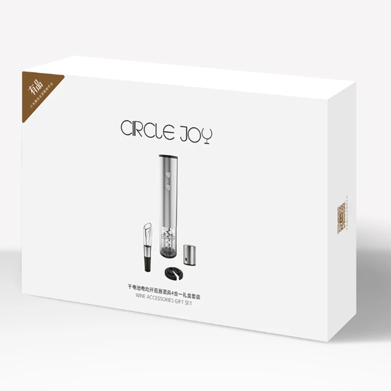 Xiaomi Circle Joy Электрический открывалка для бутылок 4 в 1 подарочная коробка набор 304