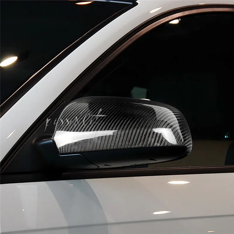 Для Audi A3 A4 A5 B7 A6 C7 корпус автомобильного зеркала из углеродного волокна боковое Крыло зеркала крышки Замена украшения автомобиля аксессуары