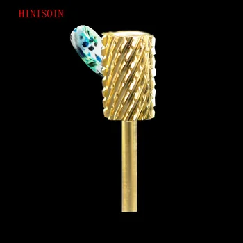 

2pcs HIVISOIN Carbide Nail Drill Bit - Large Pink&White Bit -C(60020010)-Gold