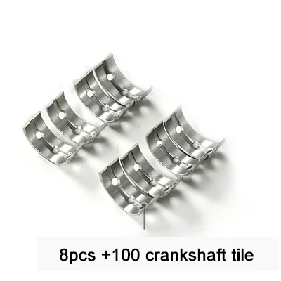 Add 100 crankshaft Для HONDA VFR400 NC30 400CC детали двигателя мотоцикла STD+ 25+ 50+ 75+ 100 шатун и подшипник коленчатого вала VFR 400 - Цвет: Add 100 crankshaft
