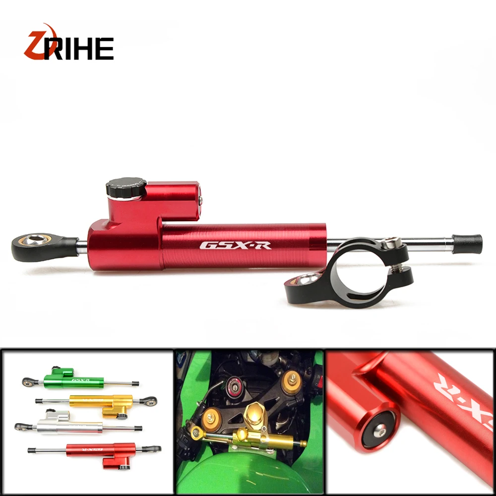 

Universal Aluminum Motorcycle Damper Steering Stabilize Safety Control For Suzuki GSX-R GSXR 600 750 1000 K1 K2 K3 K4 K5 K6 K7