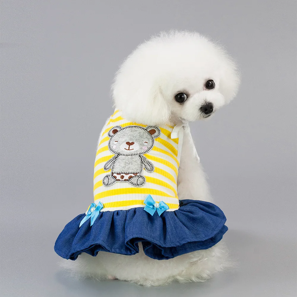 

Pet Clothes Summer Dresses small dog dress