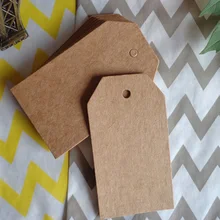 100 шт 4x7 см Закладка трапециевидная коричневая крафт пустые бумажные бирки DIY креативная заметка Цена Этикетка подарок бирка