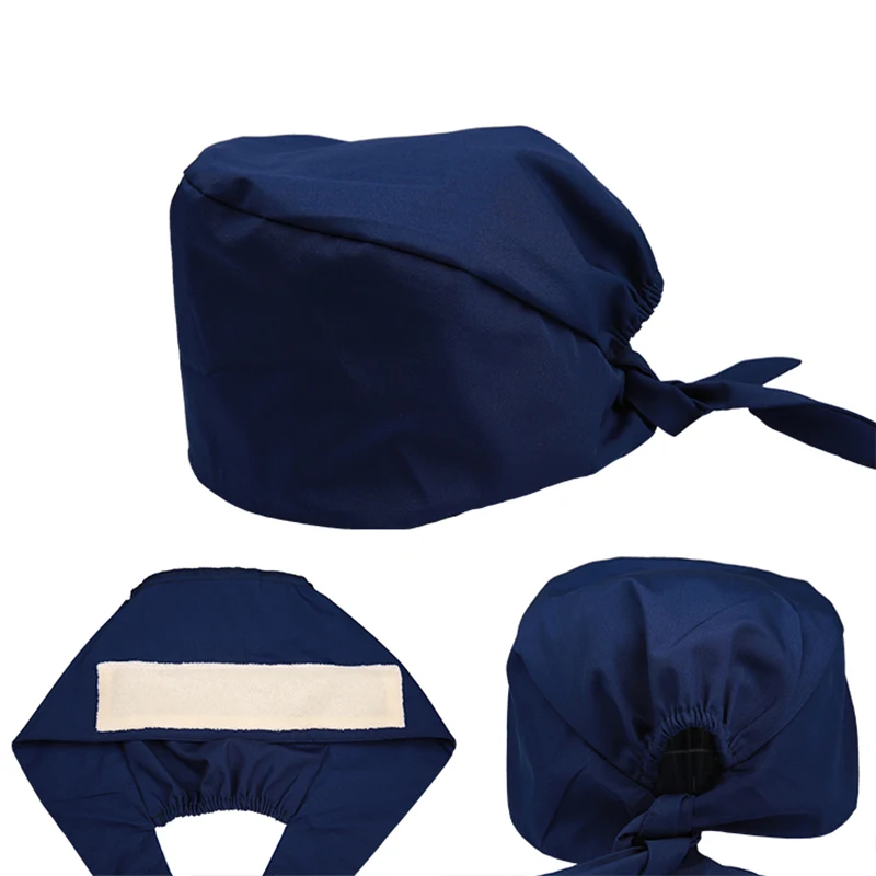 IF new Unisex Pharmacy Nurse Caps Doctor Surgical Hospital Adjustable Medical surgery Cap Scrub Lab Clinic medical supplies wrap