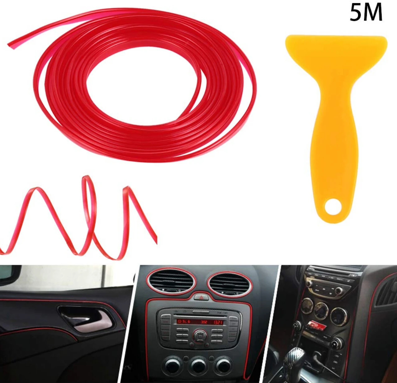 Наклейки авто аксессуары Молдинги для mini cooper r56 Гольф mk7 kia ceed renault scenic 2 toyota prius mk3