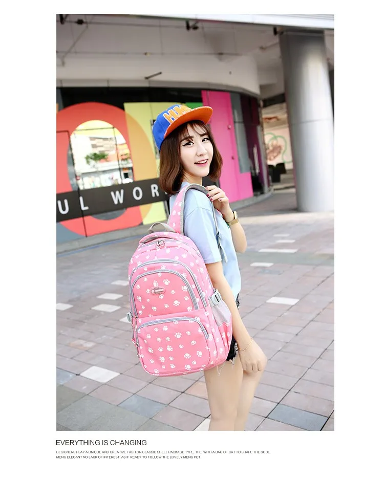 Zhierna Mochila Escolar Para Adolescentes Ninas Floral Preppy Escolar Ninos Impresion Mujeres Mochila Feminina Backpack For Teenagers Backpacks For Teenage Girlsbackpack For Aliexpress
