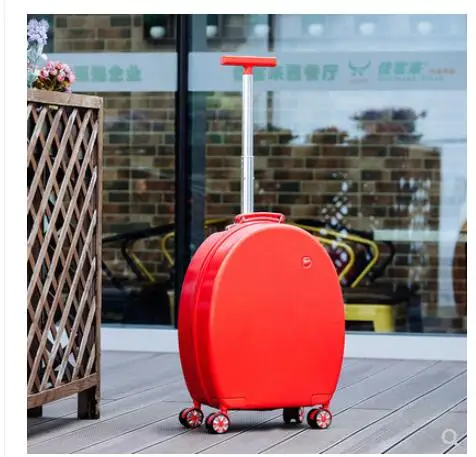Чемодан для путешествий, чемодан-Спиннер, Женский чемодан на колесиках, чемодан на колесиках для девочек, чемодан на колесиках, сумка на колесиках - Цвет: 20 Inch