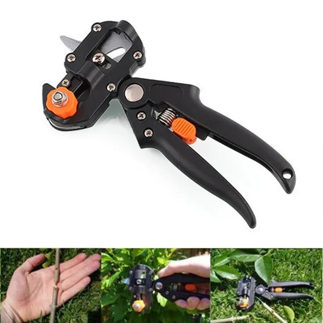 Plant Pruning Scissor Garden Fruit Tree Grafting cutting Tool with 2 Blades garden Tools Set Bonsai Tools Tree Secateur