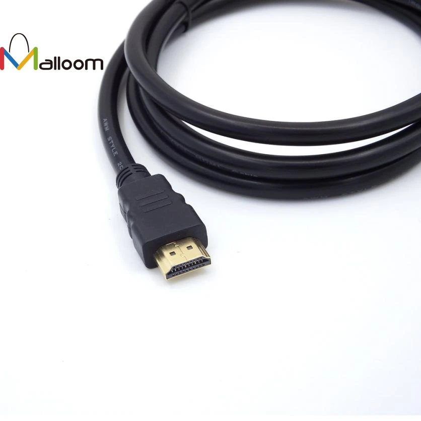 Malloom 2018 Новое поступление HDMI RCA кабель штекер 3RCA AV композитный M/M Соединитель