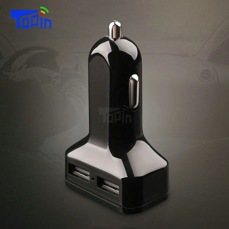 Topin CT2 شاحن سيارة gps المقتفي gps lbs الوقت الحقيقي gsm wifi تطبيقات الويب تتبع دعوة sms صوت مراقبة مسجل الشحن ZX303 pcb