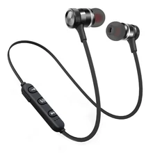 YODELI XT 6 Wireless Headphone Bluetooth Earphone Metal Sports SweatProof Earpiece Magnetic Headset Stereo For xiaomi