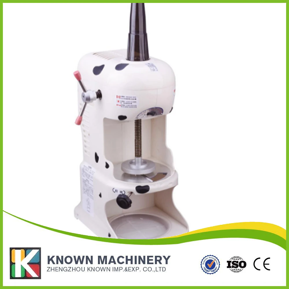 automatic snow ice shaver block shaving machine easy operate ice