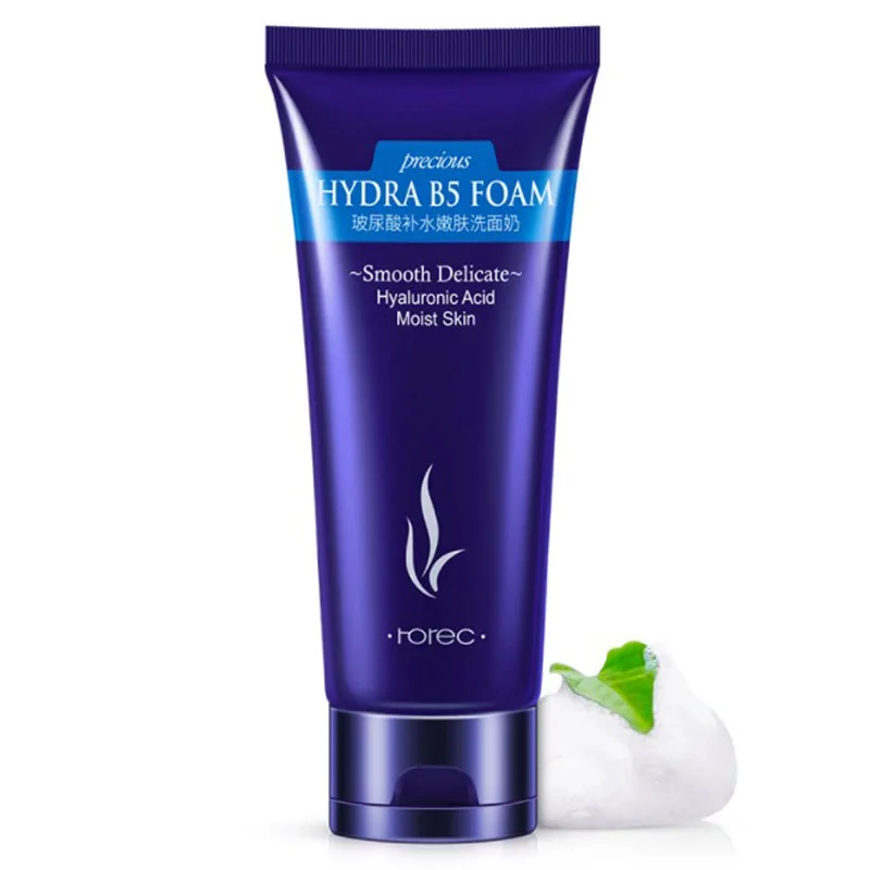 New Hyaluronic Acid Cleanser deep cleansing remove blackhead skin care