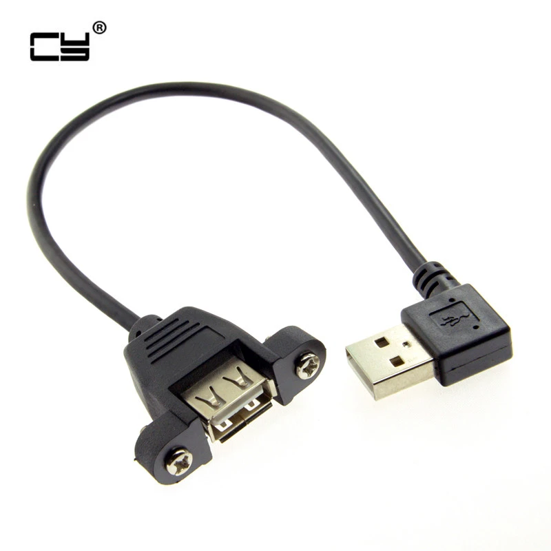 Cable Length: 50cm, Color: Left Angled Computer Cables 50cm Left Bend USB2.0 Extension Cord with Screw Hole 90 Degree Right Angle Male Female USB2.0 Cable Line USB Lengthen Wire Cord Cable Length: 50cm, Color: Left Angled Computer Cables 50cm Left Bend USB2.0 Extension Cord with Screw Hole 90 Degree Right Angle Male Female USB2.0 Cable Line USB Lengthen Wire Cord