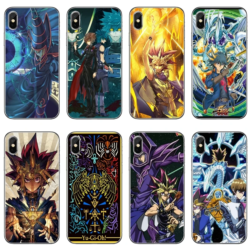 

japan anime yu gi oh yugioh For Apple iPhone 8 7 plus 6s 6 plus X XR XS Max SE 5s 5c 5 4s 4 TPU Soft phone cover case