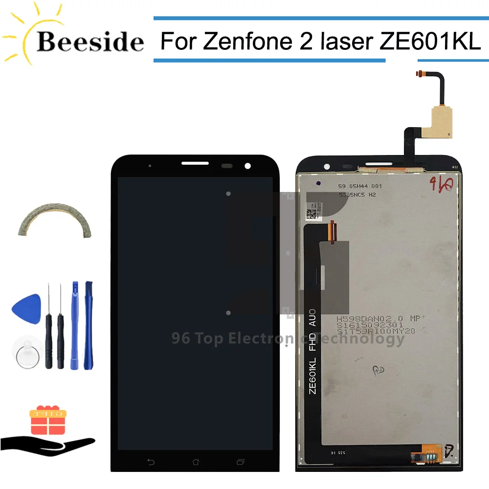 

AA+ Quality LCD 6.0'' For Asus Zenfone 2 laser ZE601KL Z011D Z011DD LCD Display Touch Screen Digitizer Assembly Replace