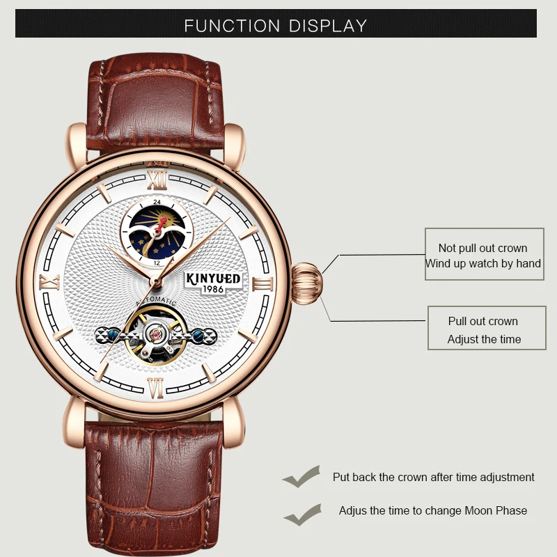 Business Fashion Casual Wristwatch Sports Luxury Dress Tourbillon Skeleton Watch Men Automatic Moon Phase Man Mechanical Watches (6)