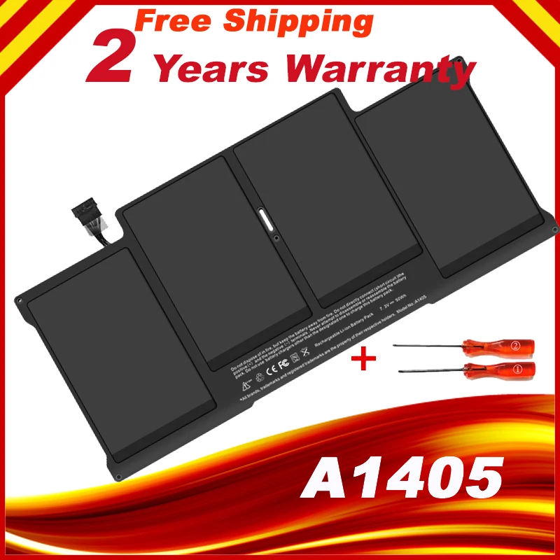 

Special Price Battery A1405 For MacBook Air 13" A1369 year 2011 & A1466 + Gift Screwdrivers