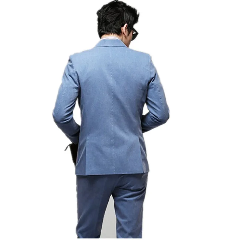 Elegant fashion mens suits handsome mens wedding suits cultivate one's morality men formal occasion suits(jacket+pants)