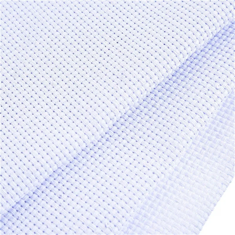 30x30cm 30x45cm Aida Cloth 11CT 100% Cotton Embroidery Cross Stitch Fabric Canvas DIY Needlework Sewing Handcraft Tool For Women (10)